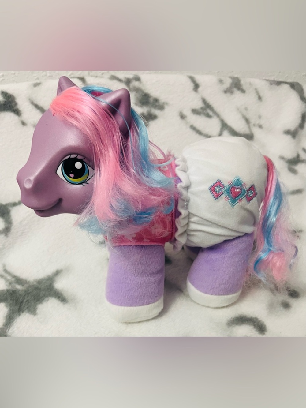 2005 G3 MLP "Sneezy Sniffles" Plush Toy from the “So-Soft"/“Make Me Better” Line